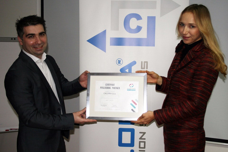 Ciklopea receives Employer Partner Certificate for 2014 | Blog | Ciklopea