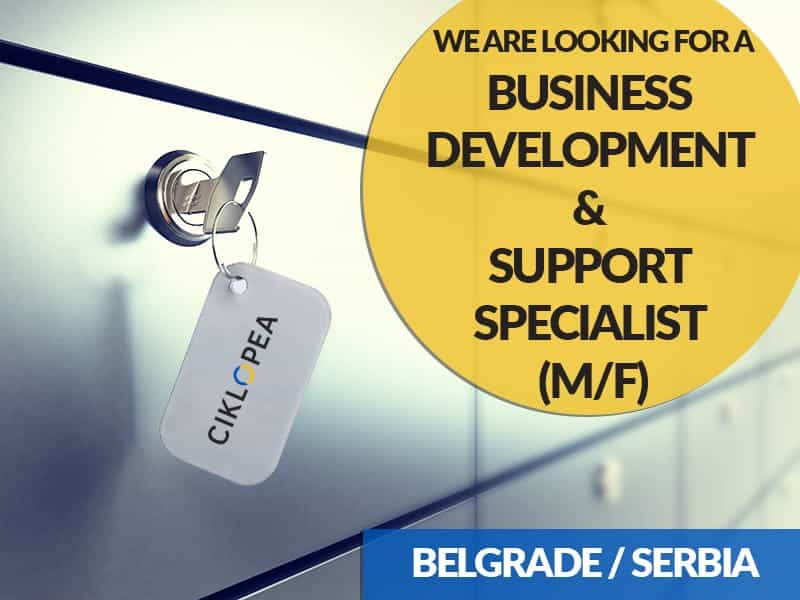 Business Development & Support Specialist (m/w)