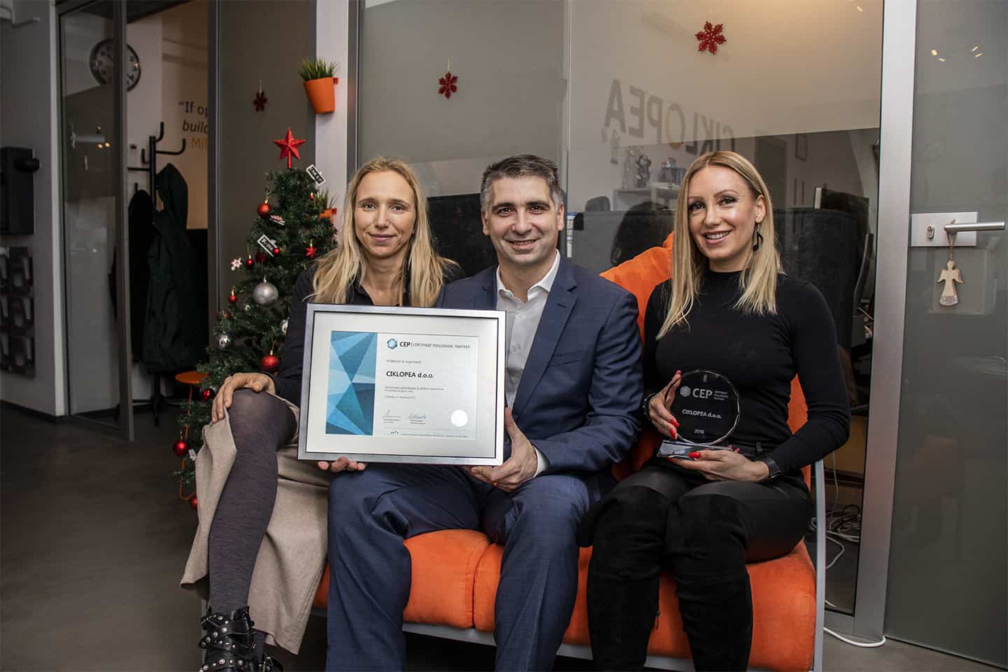 Ciklopea Awarded Sixth Certificate Employer Partner - Ciklopea