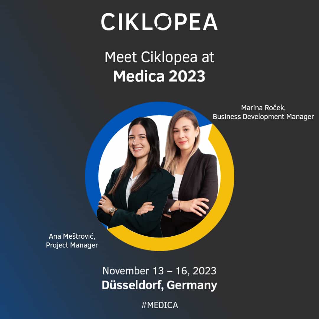 Meet Ciklopea at the Medica 2023 in Dusseldorf - Ciklopea