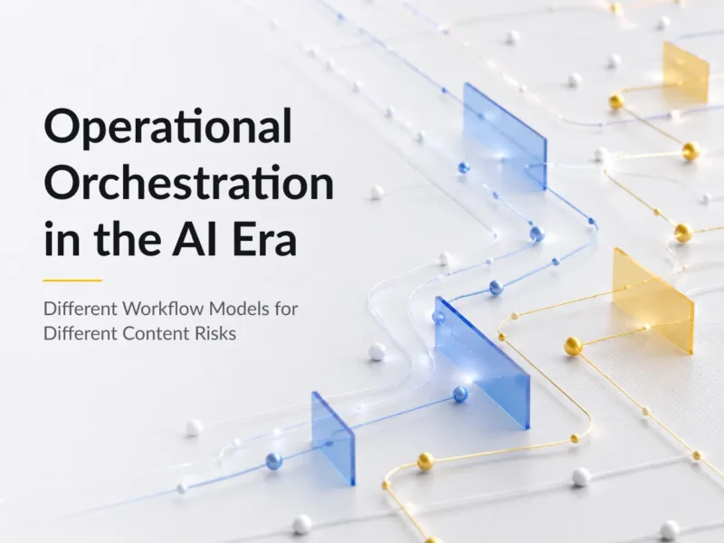 Operational Orchestration in the AI Era