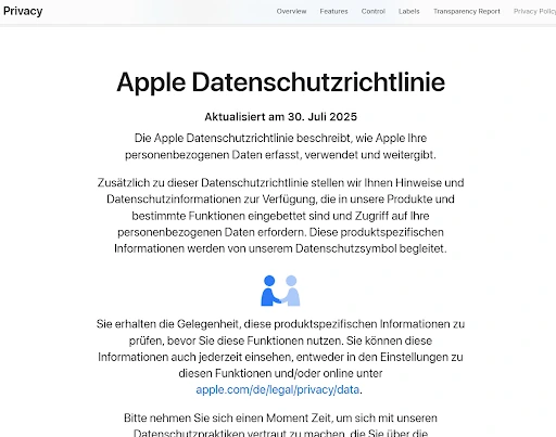 Apple localization