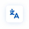 Machine Translation Icon